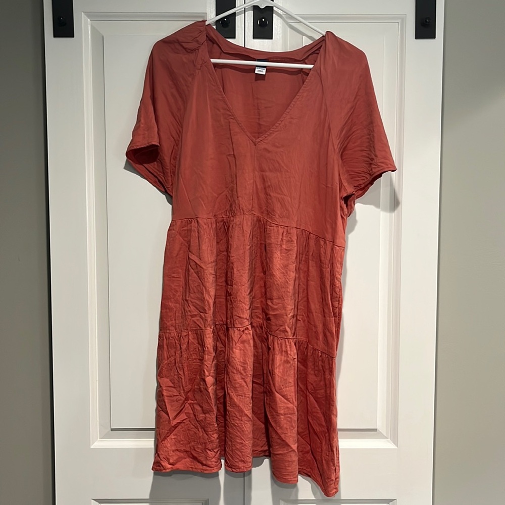 Rosey pink colored dress